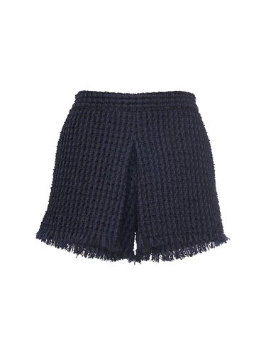 Hoch Geschnittene Shorts Aus Tweed-bouclé - DSQUARED2 - Modalova