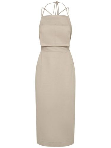 Adorno1234 Cotton Twill Midi Dress - MAX MARA - Modalova