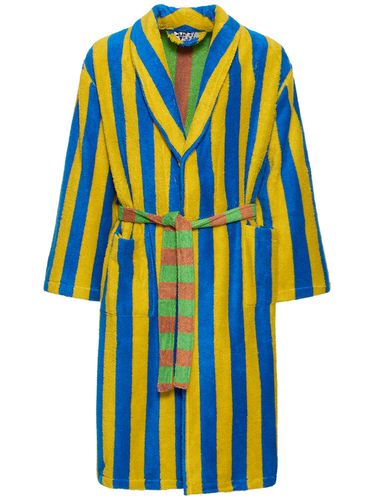 Reef Stripe Cotton Blend Bathrobe - DUSEN DUSEN - Modalova