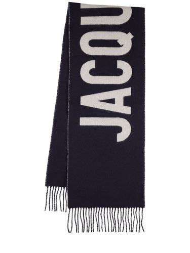 L'echarpe Logo Wool Scarf - JACQUEMUS - Modalova