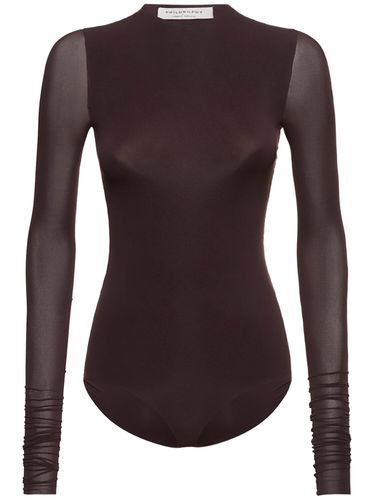 Jersey Long Sleeve Bodysuit - PHILOSOPHY DI LORENZO SERAFINI - Modalova