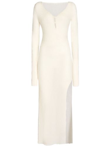 Vestido Midi De Mohair - JACQUEMUS - Modalova