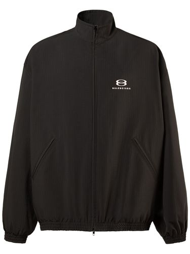 Cocoon Kick Tech Windbreaker Jacket - BALENCIAGA - Modalova