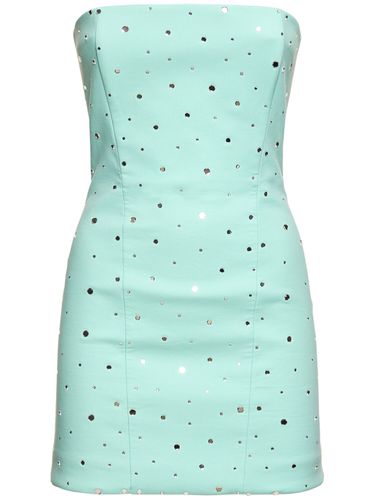 Embellished Strapless Mini Dress - GIUSEPPE DI MORABITO - Modalova