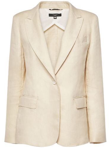 Blazer Aus Leinencanvas „nalut“ - WEEKEND MAX MARA - Modalova