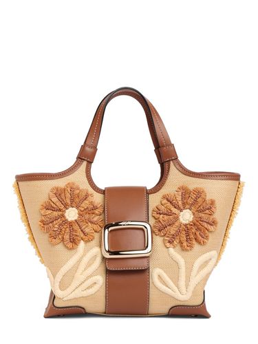 Bolso De Mano Mini Grand Vivier Choc De Rafia - ROGER VIVIER - Modalova