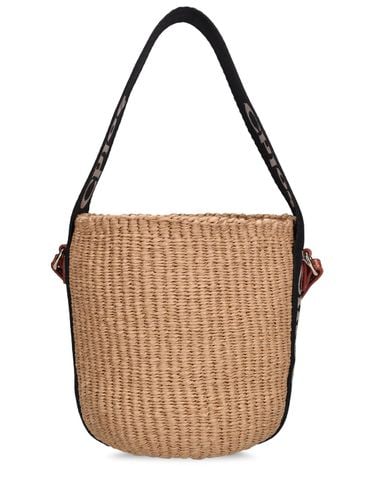 Beuteltasche Aus Raffia „woody“ - CHLOÉ - Modalova