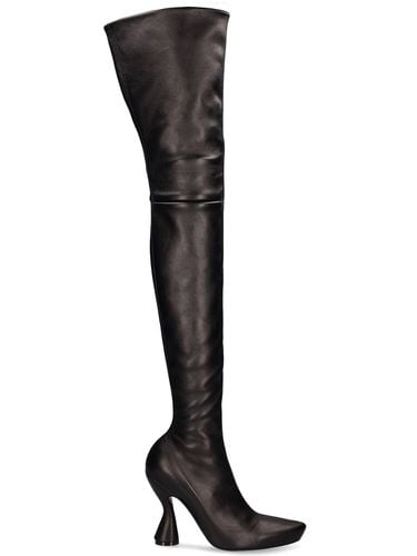 Mm Hohe Overknee-stiefel Aus Leder „muse“ - LANVIN - Modalova