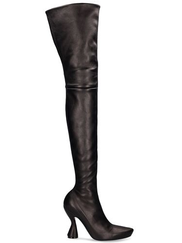 Mm Muse Knee High Leather Boots - LANVIN - Modalova