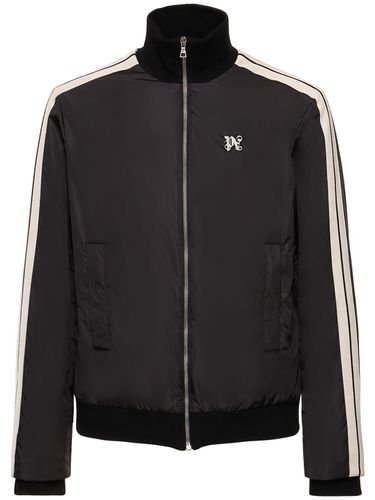 Monogram Padded Tech Track Jacket - PALM ANGELS - Modalova