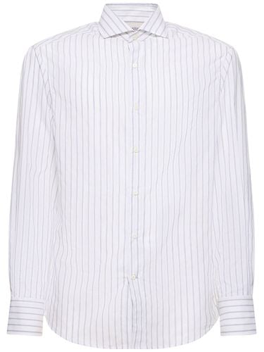 Striped Oxford Shirt - BRUNELLO CUCINELLI - Modalova