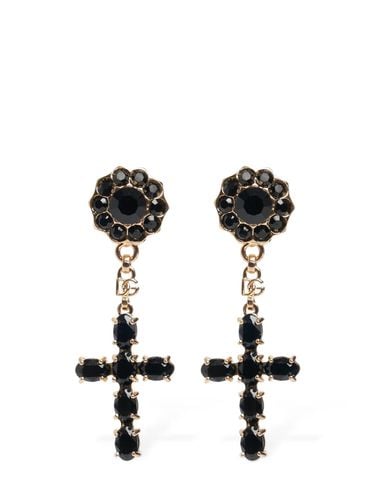 Pendientes Con Cruz - DOLCE & GABBANA - Modalova