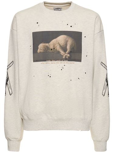 Sacrifice Vintage Cotton Crew Sweatshirt - SOMEIT - Modalova