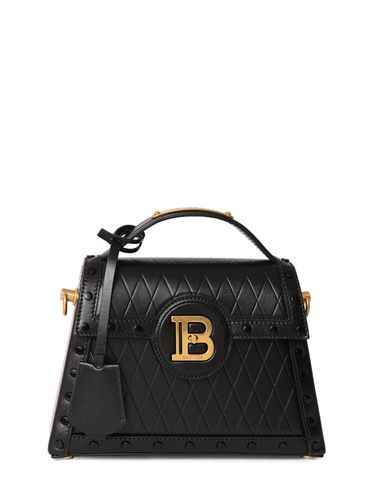 Borsa B-buzz Dynasty In Pelle Goffrata - BALMAIN - Modalova