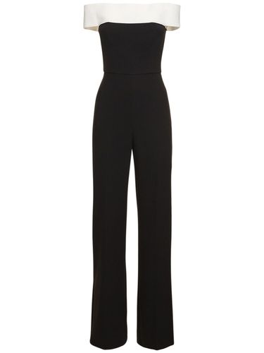 Jumpsuit De Cady Stretch Con Hombros Descubiertos - ROLAND MOURET - Modalova