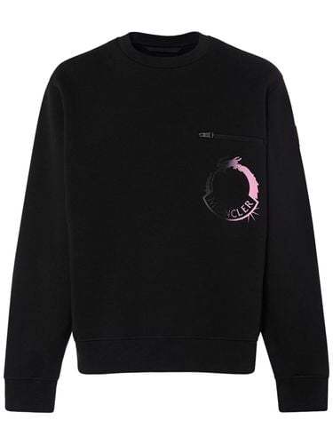 Sudadera De Algodón - MONCLER - Modalova