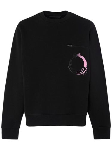 Sweatshirt Aus Baumwollmischfleece „cny“ - MONCLER - Modalova