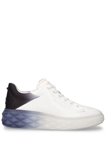 Maxi Sneakers Aus Leder Und Lycra „diamond“ - JIMMY CHOO - Modalova