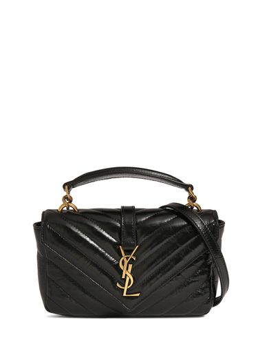 Borsa In Pelle Mini College - SAINT LAURENT - Modalova