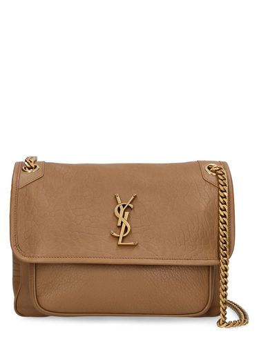 Bolso De Hombro Mediano Niki De Piel - SAINT LAURENT - Modalova