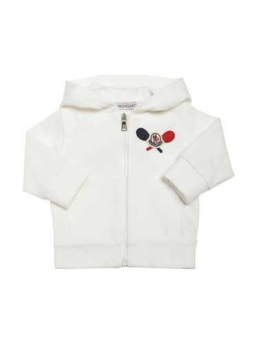 Sudadera De Algodón Con Capucha - MONCLER - Modalova