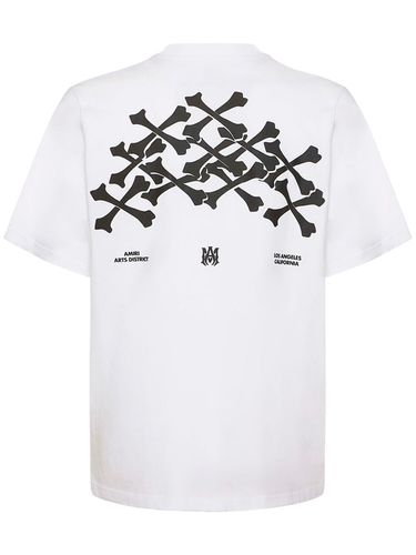 Camiseta De Algodón Estampado - AMIRI - Modalova