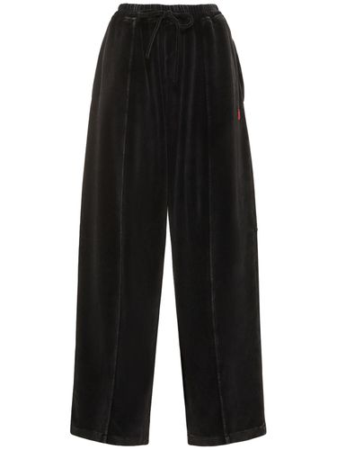 Articulated Cotton Blend Sweatpants - ALEXANDER WANG - Modalova