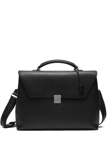 Avietta Leather Briefcase - VALEXTRA - Modalova