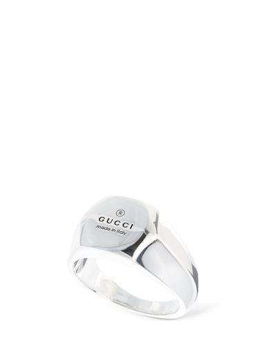 Anillo De Plata Esterlina - GUCCI - Modalova