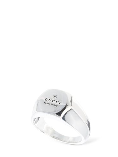 Ring Aus Sterlingsilber „trademarke“ - GUCCI - Modalova