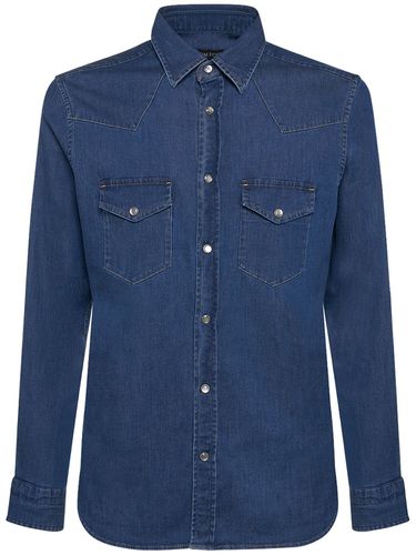 Westernhemd Aus Denim - TOM FORD - Modalova