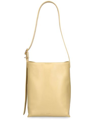 Borsa Shopping Cannolo In Pelle - JIL SANDER - Modalova