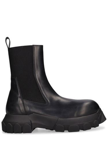 Botas Beatle Bozo Tractor De Piel - RICK OWENS - Modalova