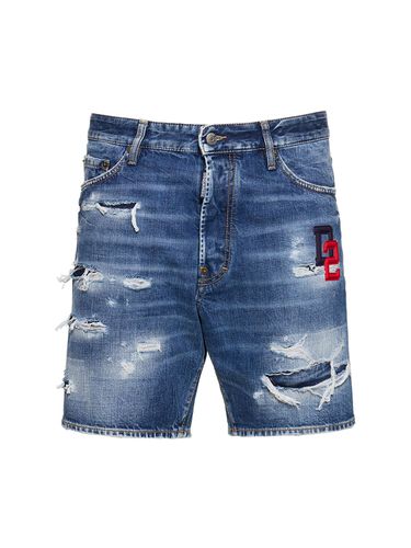 Shorts De Algodón - DSQUARED2 - Modalova