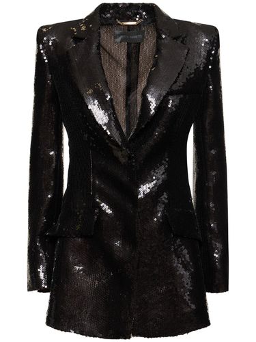 Fitted Sequined Jacket - ALBERTA FERRETTI - Modalova