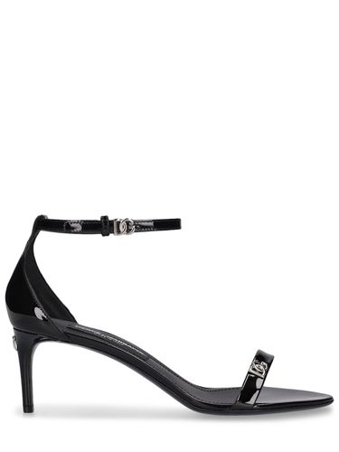 Mm Keira Patent Leather Sandals - DOLCE & GABBANA - Modalova