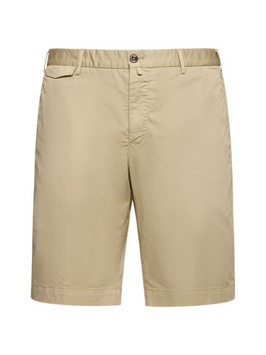 Shorts In Cotone Stretch - PT TORINO - Modalova