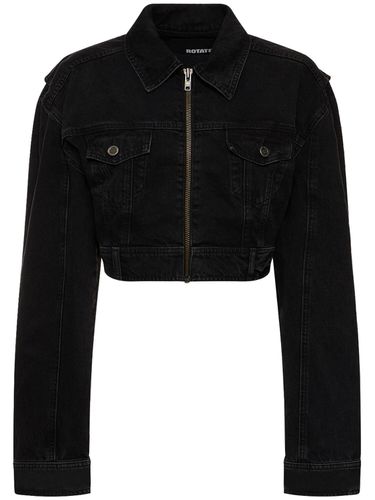 Kurze Jacke Aus Denim - ROTATE - Modalova