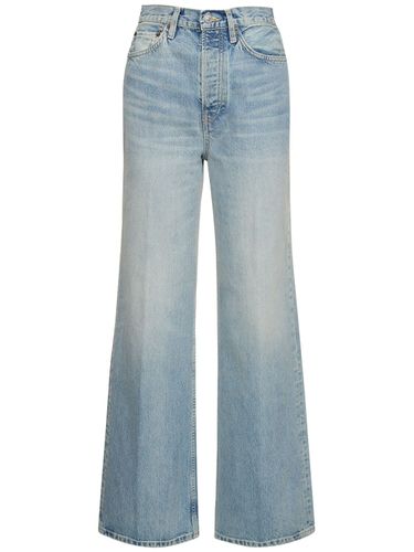 S High Waisted Cotton Wide Leg Jeans - RE/DONE - Modalova