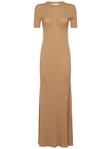 Europa Wool & Silk Knit Maxi Dress - MAX MARA - Modalova