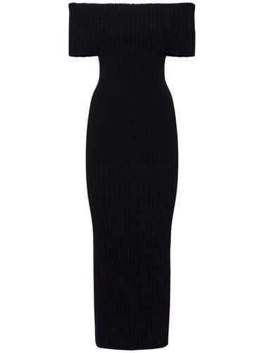 Vestido Midi De Viscosa Stretch - SPORTMAX - Modalova