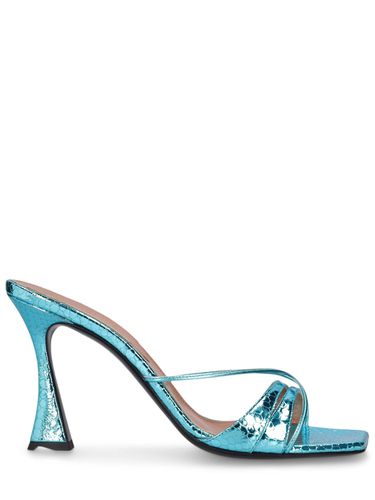 Mm Lust Printed Python Leather Sandals - D'ACCORI - Modalova