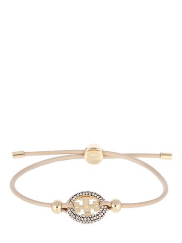 Miller Cubic Zirconia Slider Bracelet - TORY BURCH - Modalova