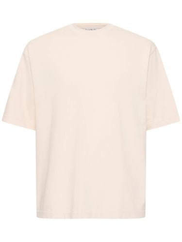 T-shirt Aus Vintage-baumwolle Mit Druck - ACNE STUDIOS - Modalova