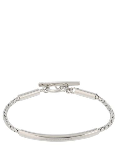 Tube Chain Brass Bracelet - SAINT LAURENT - Modalova