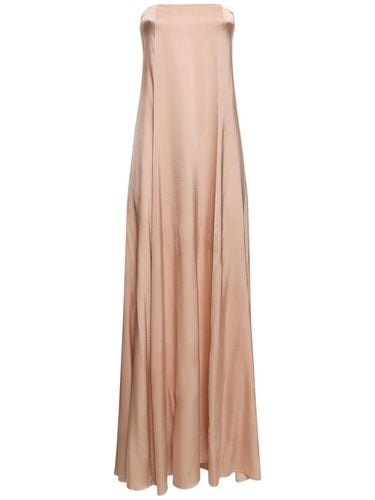 Stretch Silk Satin Dress - FORTE_FORTE - Modalova