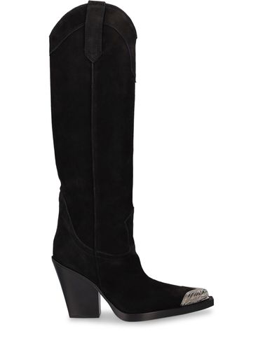 Mm El Dorado Suede Tall Boots - PARIS TEXAS - Modalova