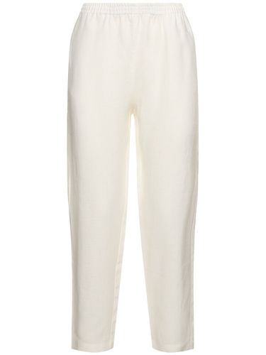 Linen Elastic Waist Pants - LIDO - Modalova