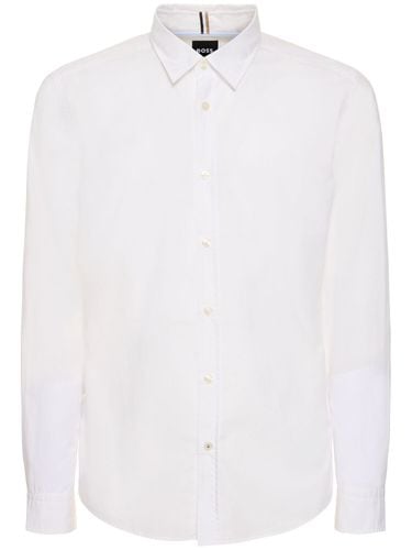 S-roan Kent Cotton Shirt - BOSS - Modalova