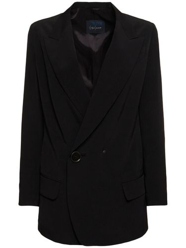 Smokingjackett Aus Crepe De Chine - YOHJI YAMAMOTO - Modalova